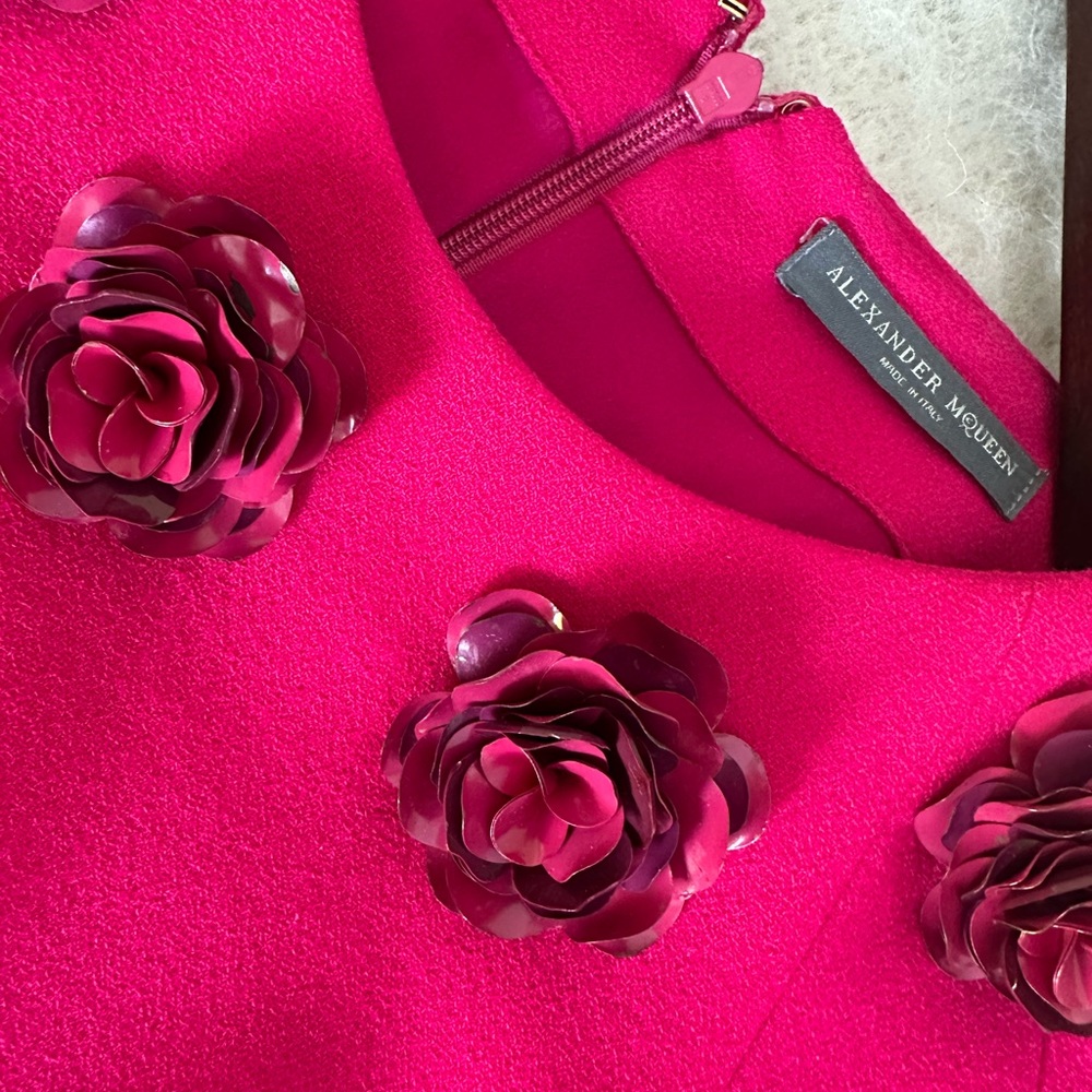 Alexander McQueen £2800 Dress L/44/US8